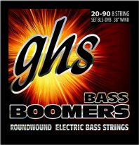 GHS 8LS-DYB Boomers Roundwound 8 String Bass Strings 20-90 38" Wind
