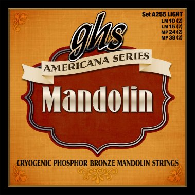 GHS Americana Cryogenic Mandolin Strings Light 10-38