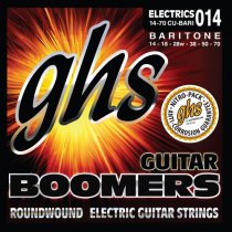 GHS Boomers CU-BARI Baritone Electric Guitar Strings 14-70