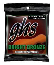 GHS Bright Bronze 80/20 BB20X Acoustic Guitar Strings Ex Lt 11-50
