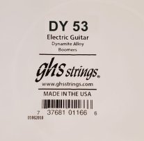 GHS DY53 Boomers .053 Dynamite Alloy Wound Single Guitar String