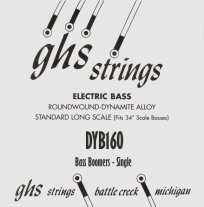 GHS DYB160 Bass Boomers .160 Roundwound, Electric Bass Single String