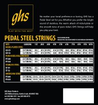 GHS GB-C6 Professional Pedal Steel Strings Set C6 Tuning