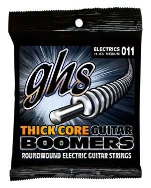GHS HC-GBM Thick Core Boomers Medium Electric Guitar Strings 11-56