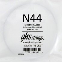 GHS N44 Nickel Rockers .044 Rollerwound Pure Nickel Single String