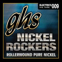 GHS Nickel Rockers R+RXL Electric Guitar Strings Extra Light .009-.042