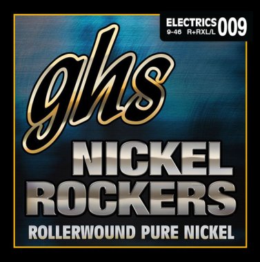 GHS Nickel Rockers R+RXL-L Electric Guitar Strings Extra Light/LT 9-46