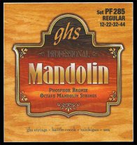 GHS PF285 Phosphor Bronze Octave Mandolin Strings Reg Loop End 12-44