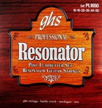 GHS PL1650 Phil Leadbetter Signature Resonator Guitar Strings Set