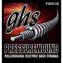 GHS PWB128 Pressurewound Electric Bass Low B, Single String .128