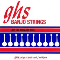 GHS Set 220 Tenor Banjo Light Stainless Steel 10.5-28