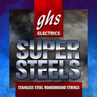 GHS ST-L Super Steels Electric Guitar Strings Light 10-46