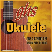 GHS Ukulele Strings Standard Set10 Hawaiian D-Tuning
