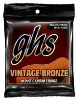 GHS Vintage Bronze 85/15 Acoustic Guitar Strings VN-B Bluegrass 12-56