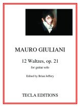 Giuliani | 12 Waltzes, op. 21 for solo guitar | PDF Download