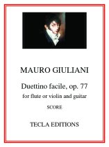 Giuliani | Duettino facile, op. 77 for guitar and flute | PDF Download