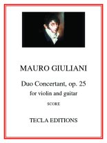 Giuliani | Duo concertant op 25 for guitar and violin | PDF Download