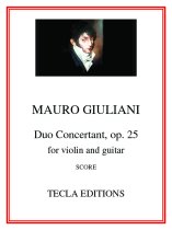 Giuliani | Duo concertant op 25 for guitar and violin | PDF Download