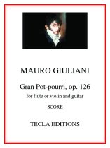 Giuliani | Gran Pot-Pourri, op 126 for guitar and flute | PDF Download