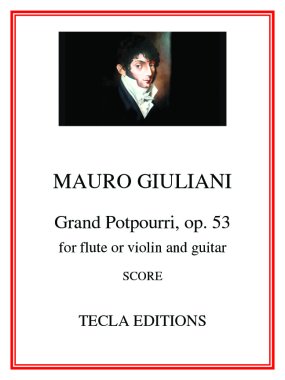 Giuliani | Grand Potpourri op 53 for guitar and flute | PDF Download