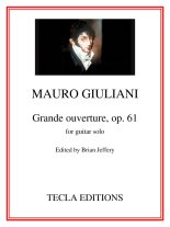 Giuliani | Grande Ouverture Op. 61 for solo guitar | PDF Download