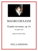 Giuliani | Grande Ouverture Op.61 for solo guitar - Paperbound