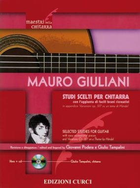 Giuliani | Selected Studies for Guitar - with CD