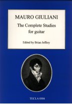 Giuliani | The Complete Studies for Guitar, ed by Brian Jeffery- Cloth