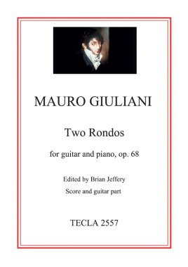 Giuliani | Two Rondos op. 68 for guitar and piano | PDF Download