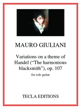 Giuliani | Variations on a theme of Handel, op. 107 for solo guitar | PDF Download