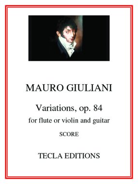 Giuliani | Variations, op. 84 for guitar and flute | PDF Download