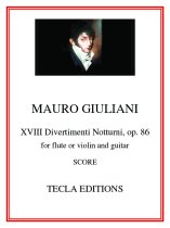Giuliani | XVIII Divertimenti Notturni op 86 - ensemble | PDF Download