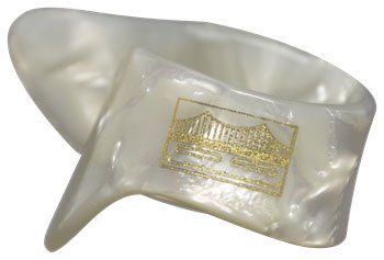 Golden Gate GP-8 Large Extra-Thick Pearloid Thumb Pick, One Pick