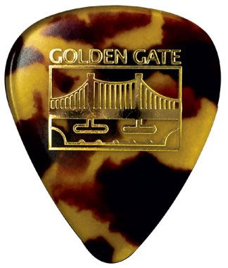 Golden Gate MP-14 Deluxe Tortoise Narrow Triangle, X-Stiff, One Pick