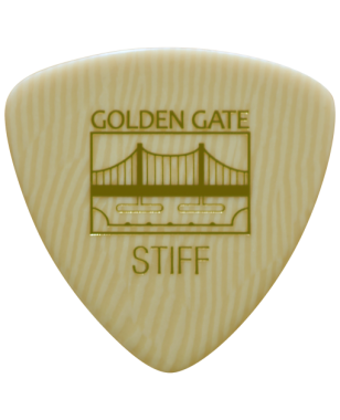 Golden Gate MP-301 Ivoroid Large Triangle, Stiff, One Pick