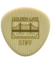 Golden Gate MP-321 Ivoroid Rounded Triangle, Stiff, One Pick