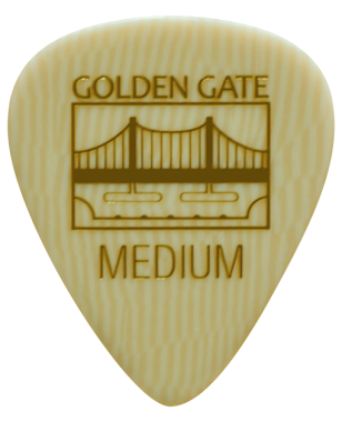 Golden Gate MP-441 Ivoroid, Sideman, Medium, One Pick