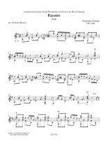 Gonzaga Arr: by Martin | GFA Spotlight Series, Faceiro for solo guitar