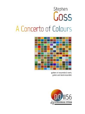 Goss | A Concerto of Colours for guitar & wind ensemble