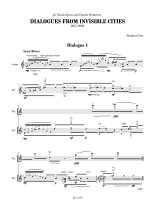 Goss | Dialogues from Invisible Cities for guitar & violin
