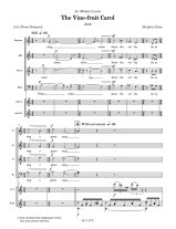 Goss | The Vine-fruit Carol (12-pack) for SABT choir and 2 guitars