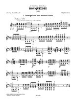 Goss arr. by Russell | Don Quixote for solo guitar