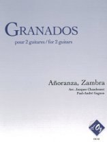 Granados | Anoranza, Zambra for 2 guitars