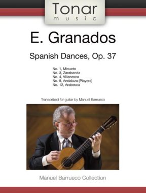 Granados | Spanish Dances, Op. 37 for solo guitar
