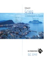 Grieg arr. by Dumigan | Cowkeeper's Tune, Op. 63 for 2 guitars