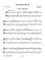 Grieg arr. by Dumigan | Lyric Pieces, Op. 47 - for 2 guitars