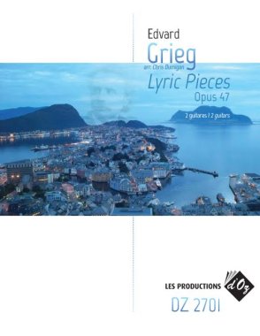 Grieg arr. by Dumigan | Lyric Pieces, Op. 47 - for 2 guitars