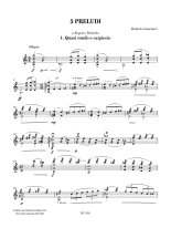 Guarnieri | 5 Preludi for solo mandolin