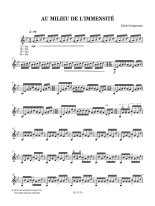 Guegamian | Au milieu de l'immensite for solo guitar