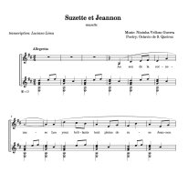 Guerra arr. by Lima | Suzette et Jeannon for guitar and voice